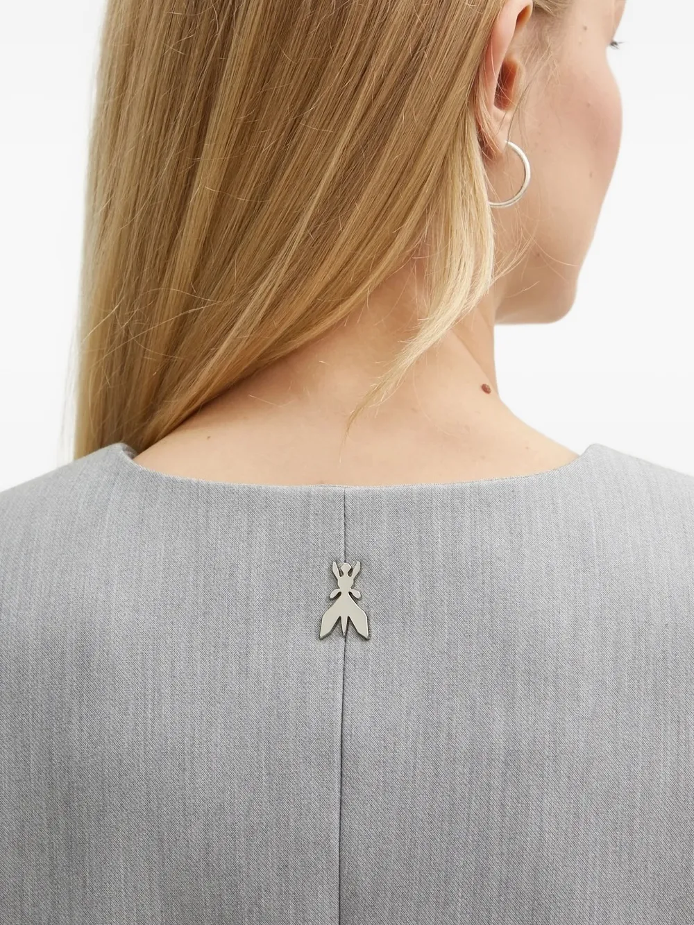 Patrizia Pepe Hemd met V-hals Grijs