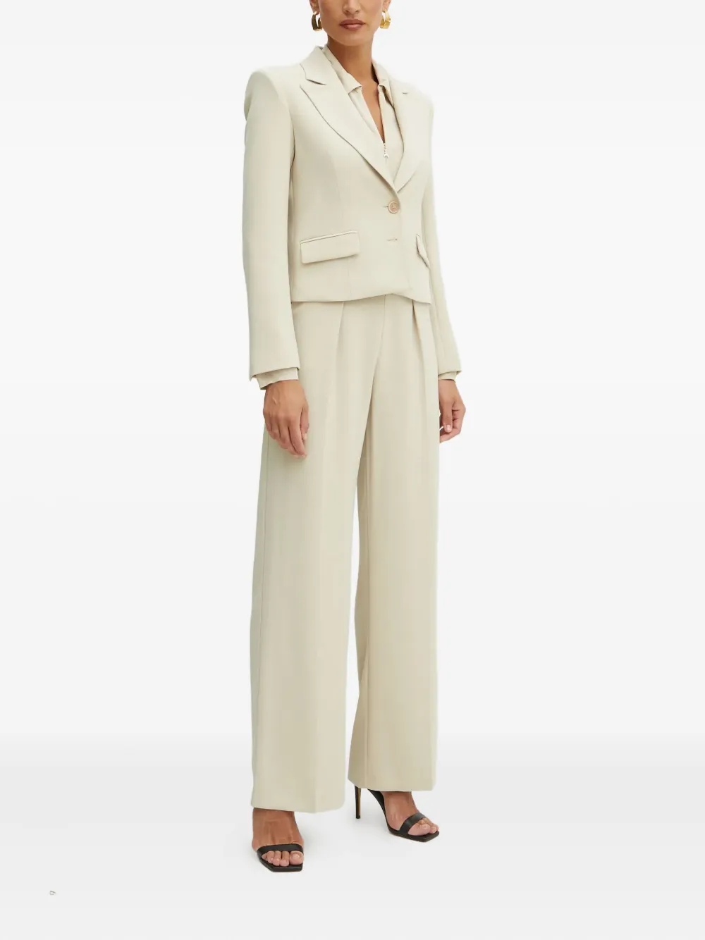 Belted Zip-Up Jumpsuit