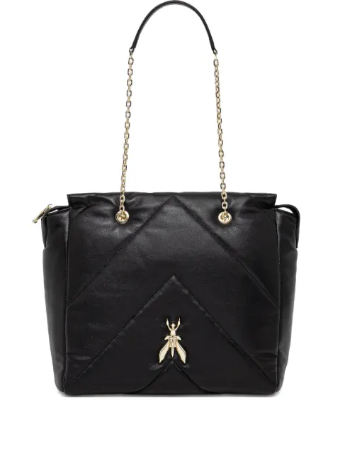 Patrizia Pepe Fly-plaque quilted tote bag