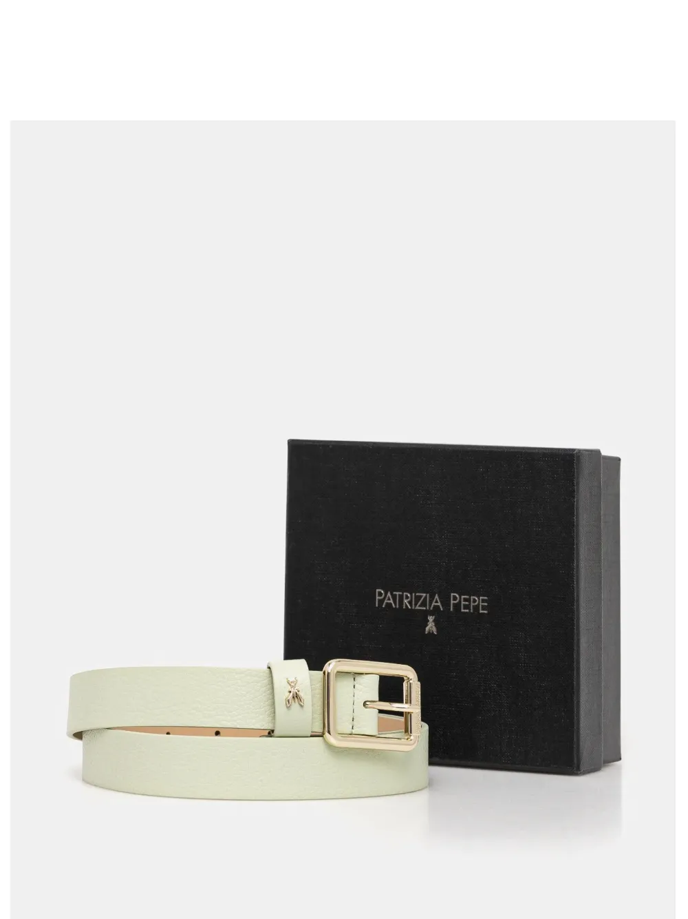 Patrizia Pepe Leren riem Groen