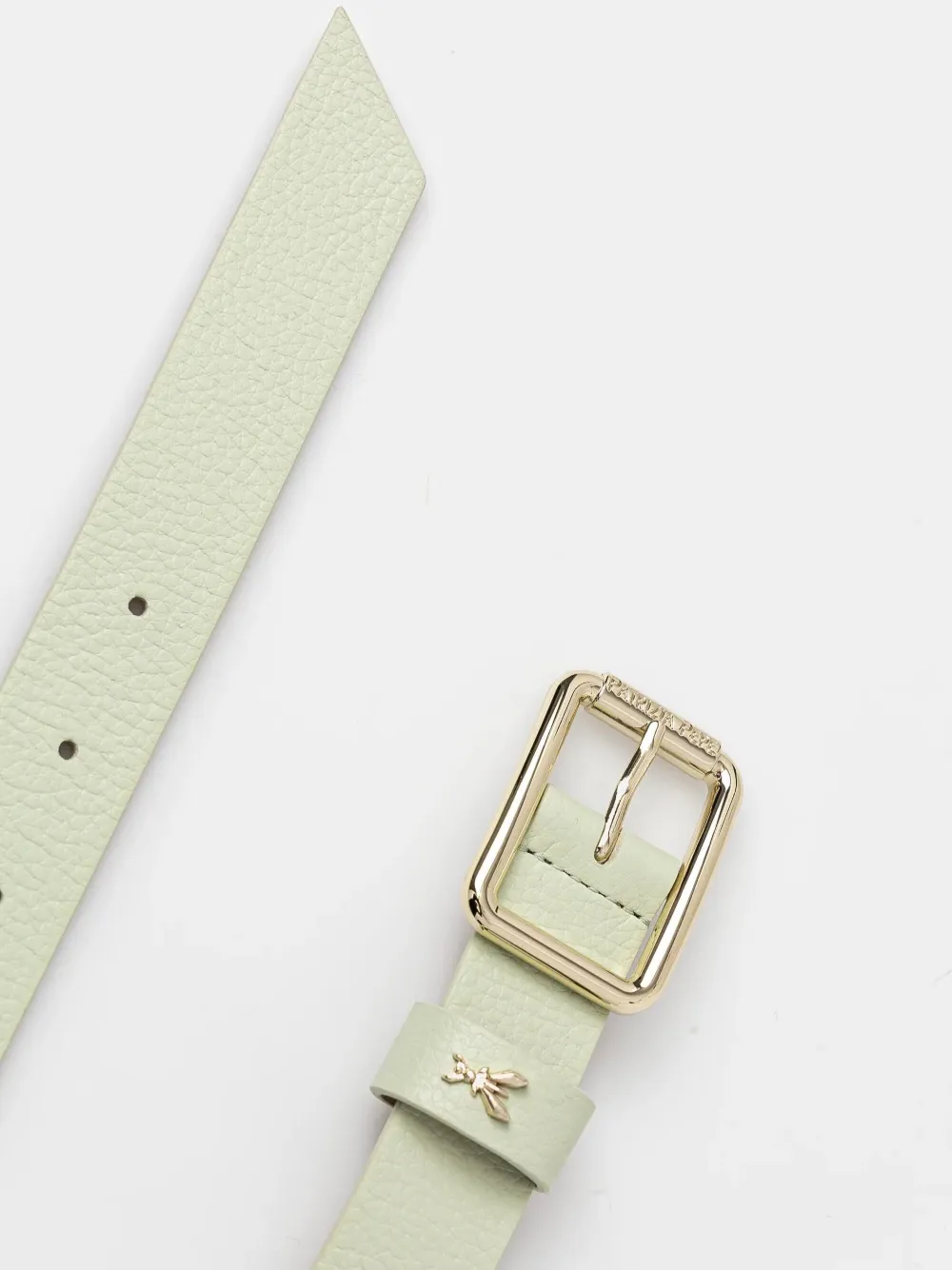 Patrizia Pepe Leren riem Groen