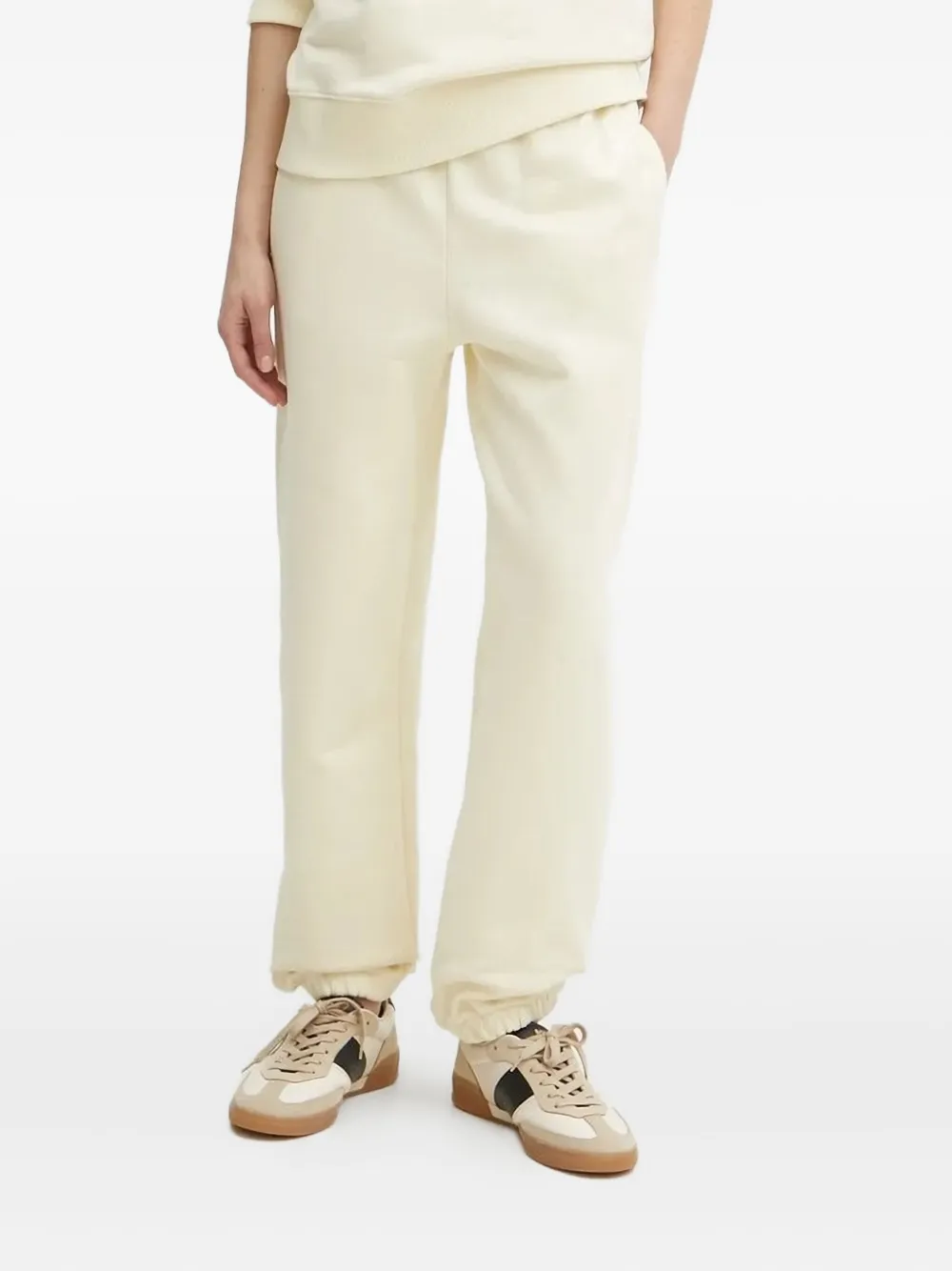 Patrizia Pepe elasticated-cuff trousers | White | Image 1