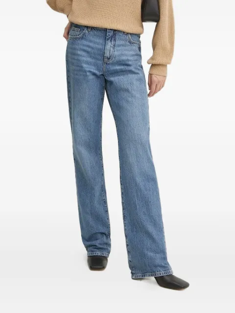 Patrizia Pepe embroidered-pocket jeans