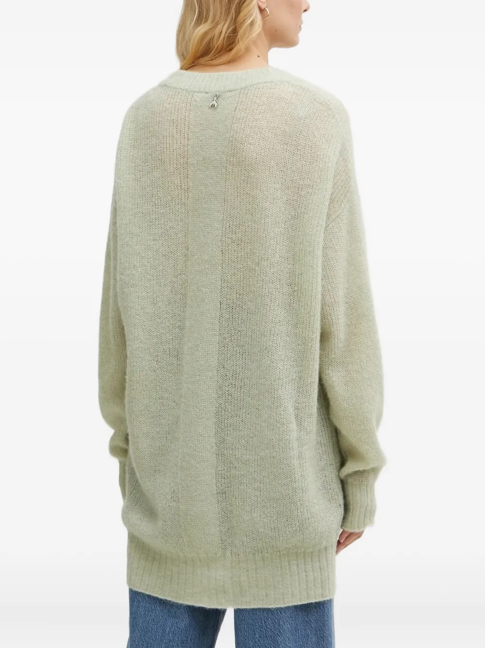 Patrizia Pepe Button-up vest Groen