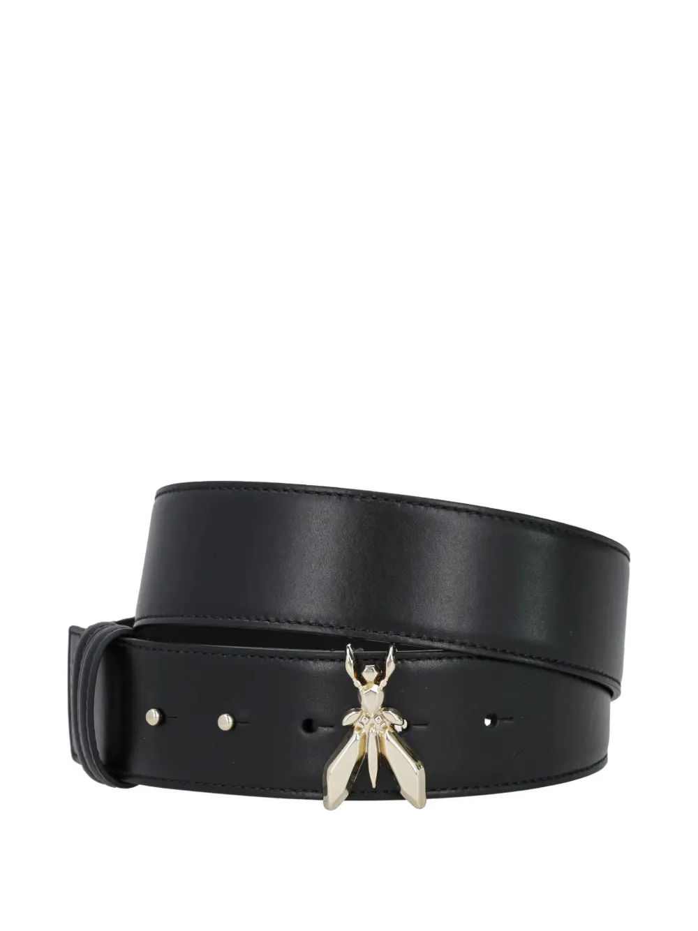 bold buckle-detail belt