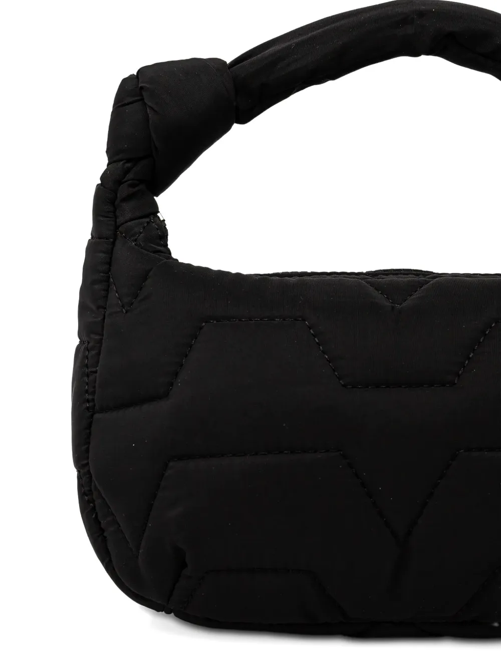 Patrizia Pepe Gewatteerde shopper Zwart