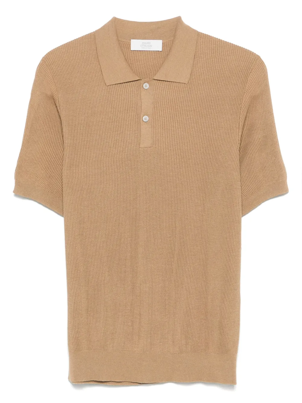 Mauro Ottaviani knitted polo shirt | Neutrals | Image 1