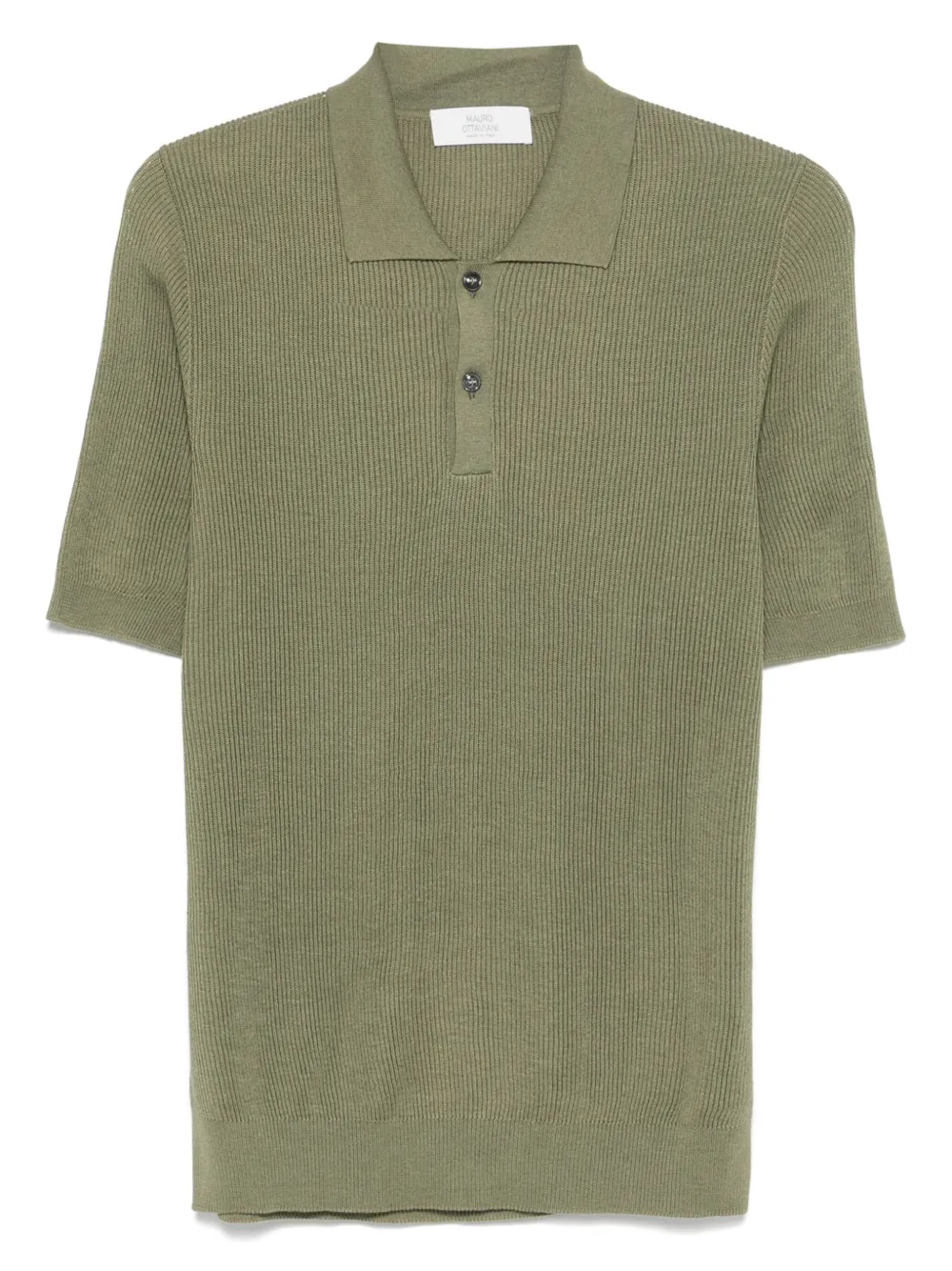 Mauro Ottaviani playera tipo polo tejida | verde | Image 1