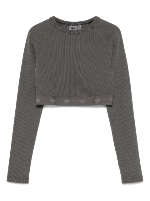adidas ribbed longsleeved top