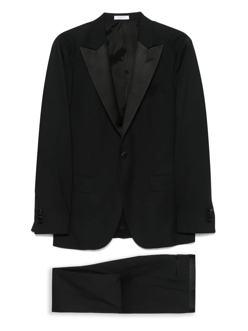 Boglioli traje con botones | negro | Image 1