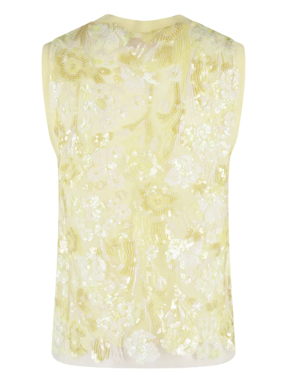ERMANNO FIRENZE  floral sequin-embellished top | Vests & Tank Tops | Image 2