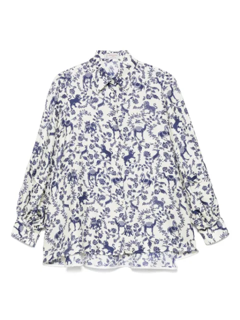 Alberto Biani camisa estampada