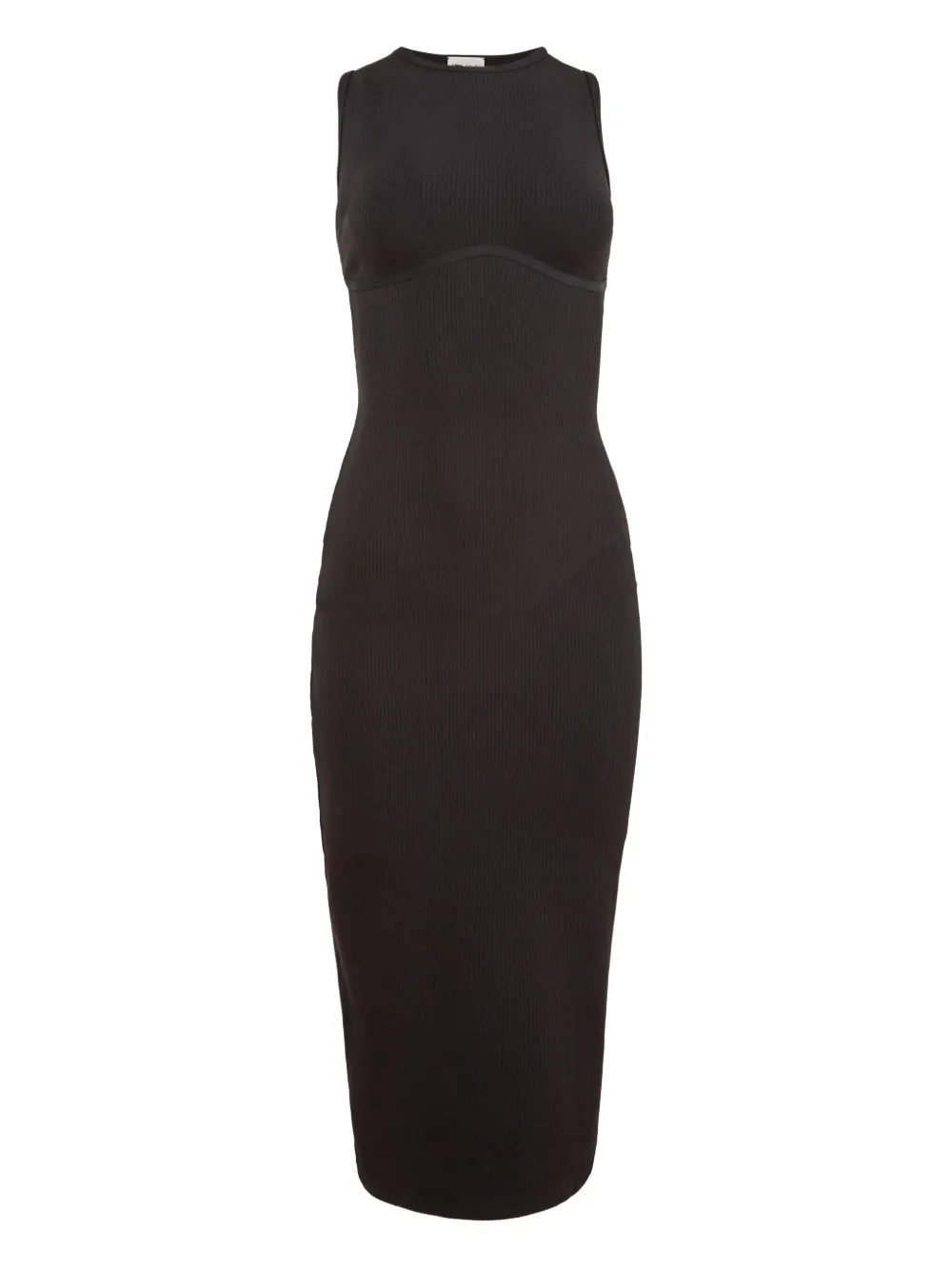 Fleur Du Mal Ribgebreide maxi-jurk Bruin