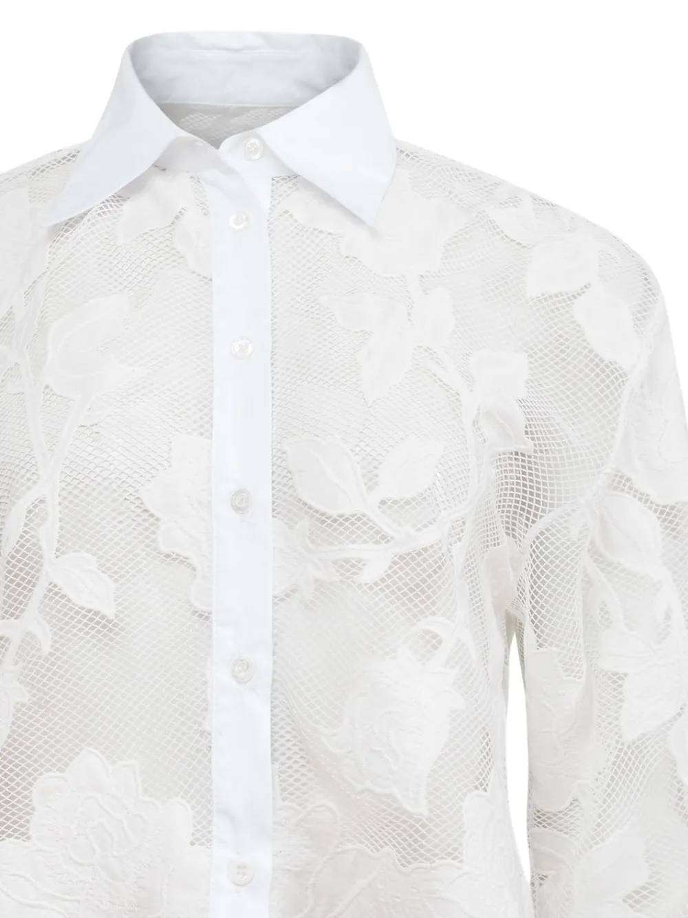 Fleur Du Mal Collette blouse Wit