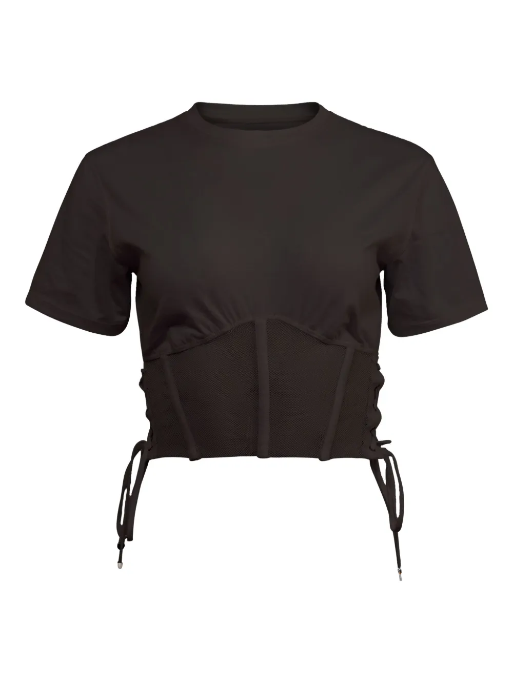 Fleur Du Mal Sabrina T-shirt Bruin