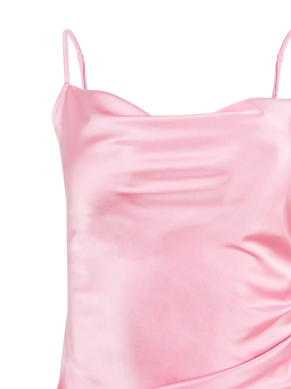 Fleur Du Mal Jurk van zijde-satijn - Roze