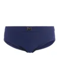 Dolce & Gabbana logo-patch swim trunks - Blue