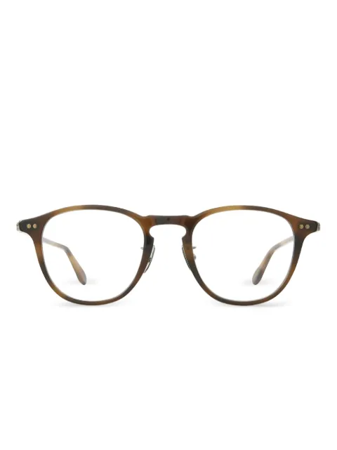 Garrett Leight Hampton Brille mit rundem Gestell