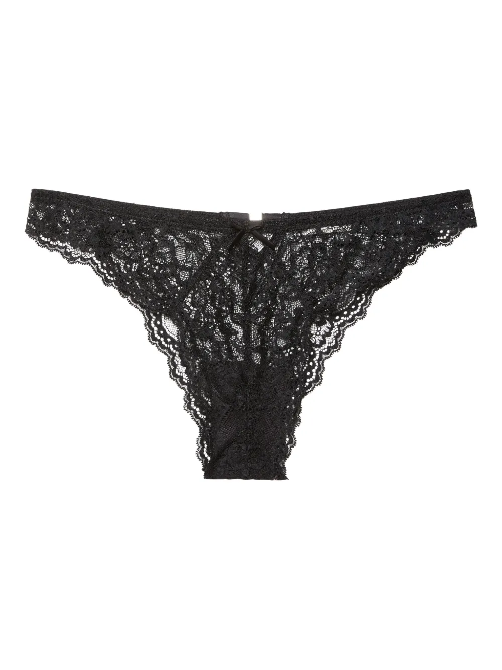 Fleur Du Mal Bianca string Zwart