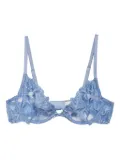 Fleur Du Mal Lily bra - Blue