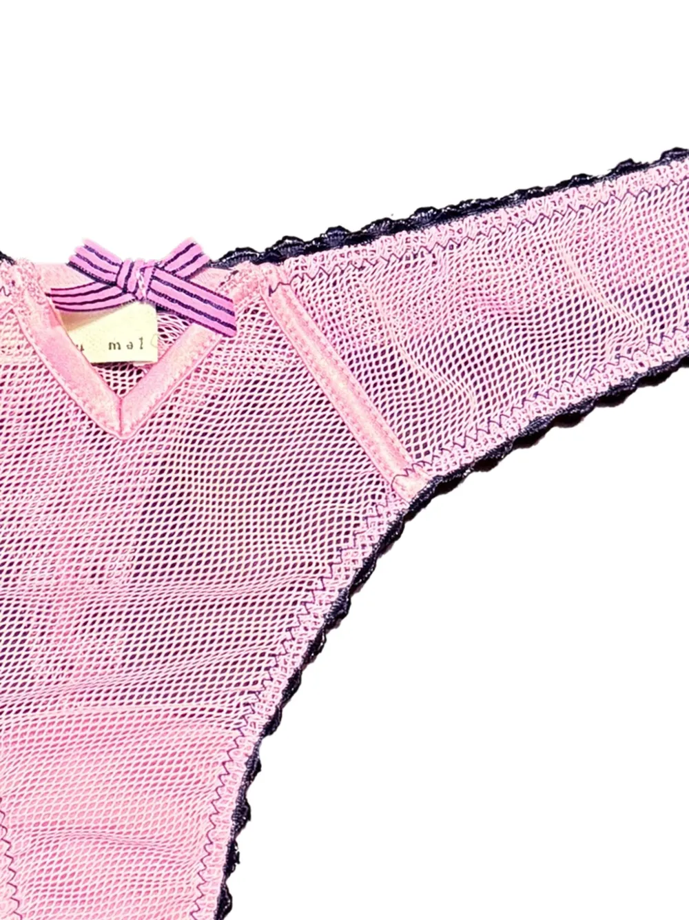 Fleur Du Mal Sabrina thong Roze