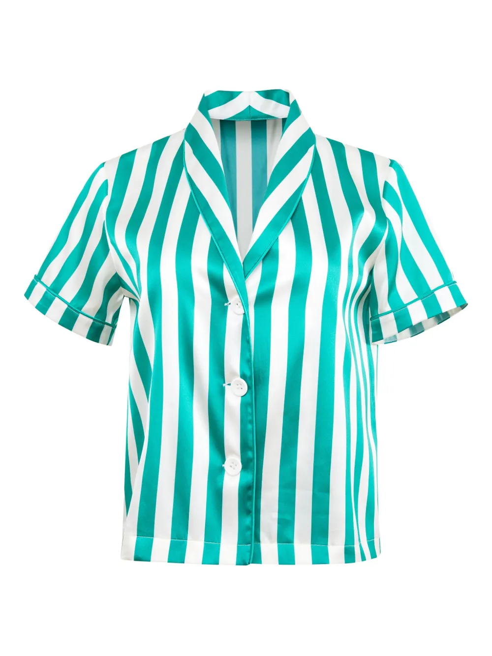 Fleur Du Mal Riviera blouse Groen