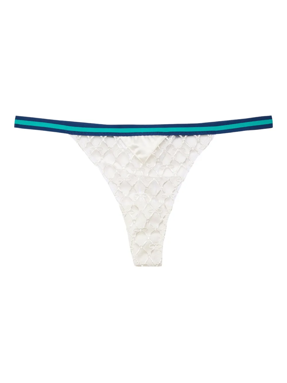 Fleur Du Mal Serena string Wit