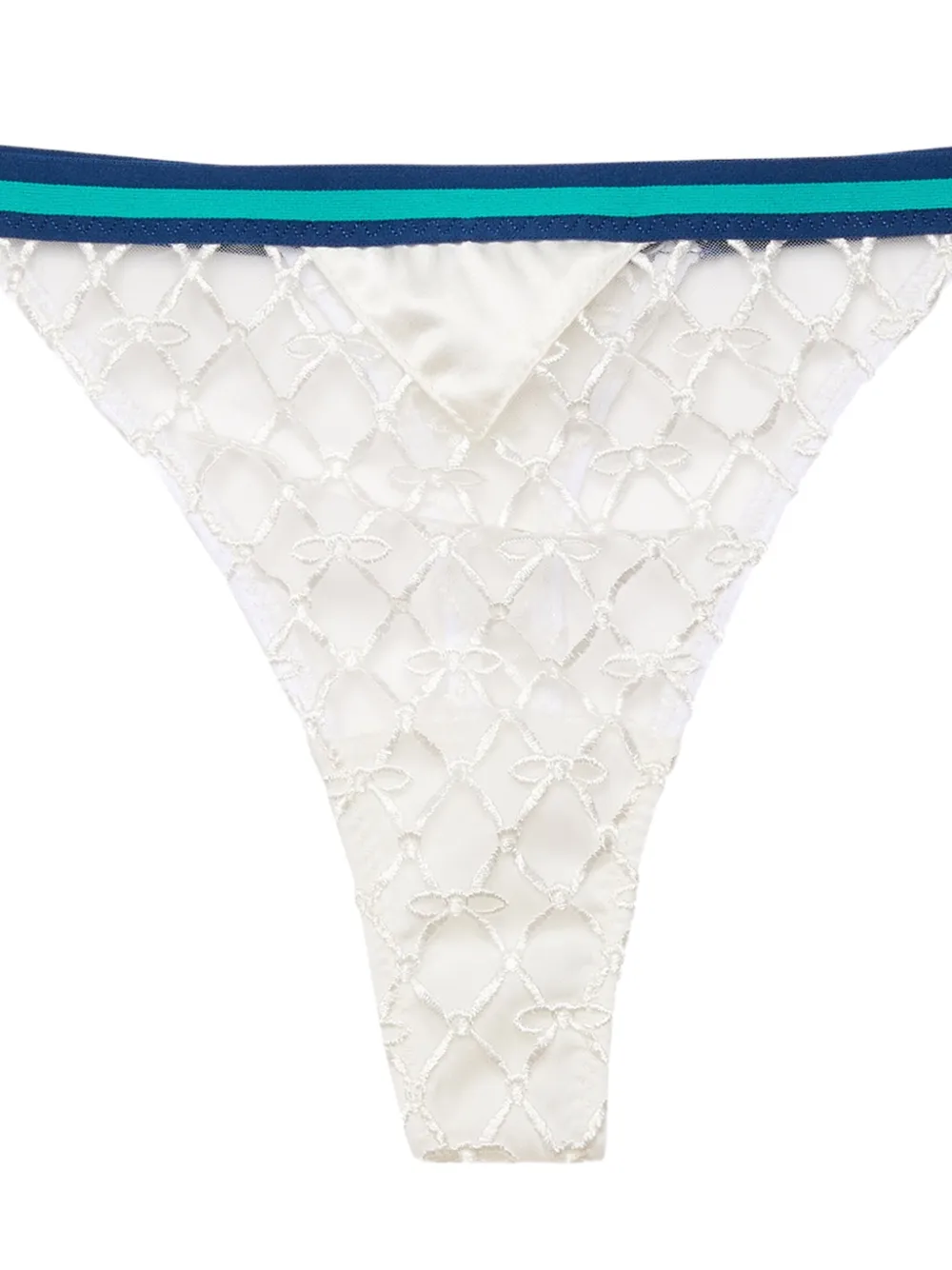 Fleur Du Mal Serena string Wit