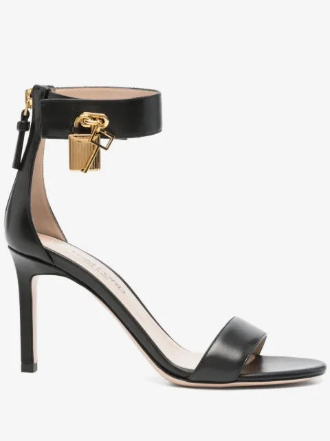 TOM FORD 85mm padlock-detail sandals
