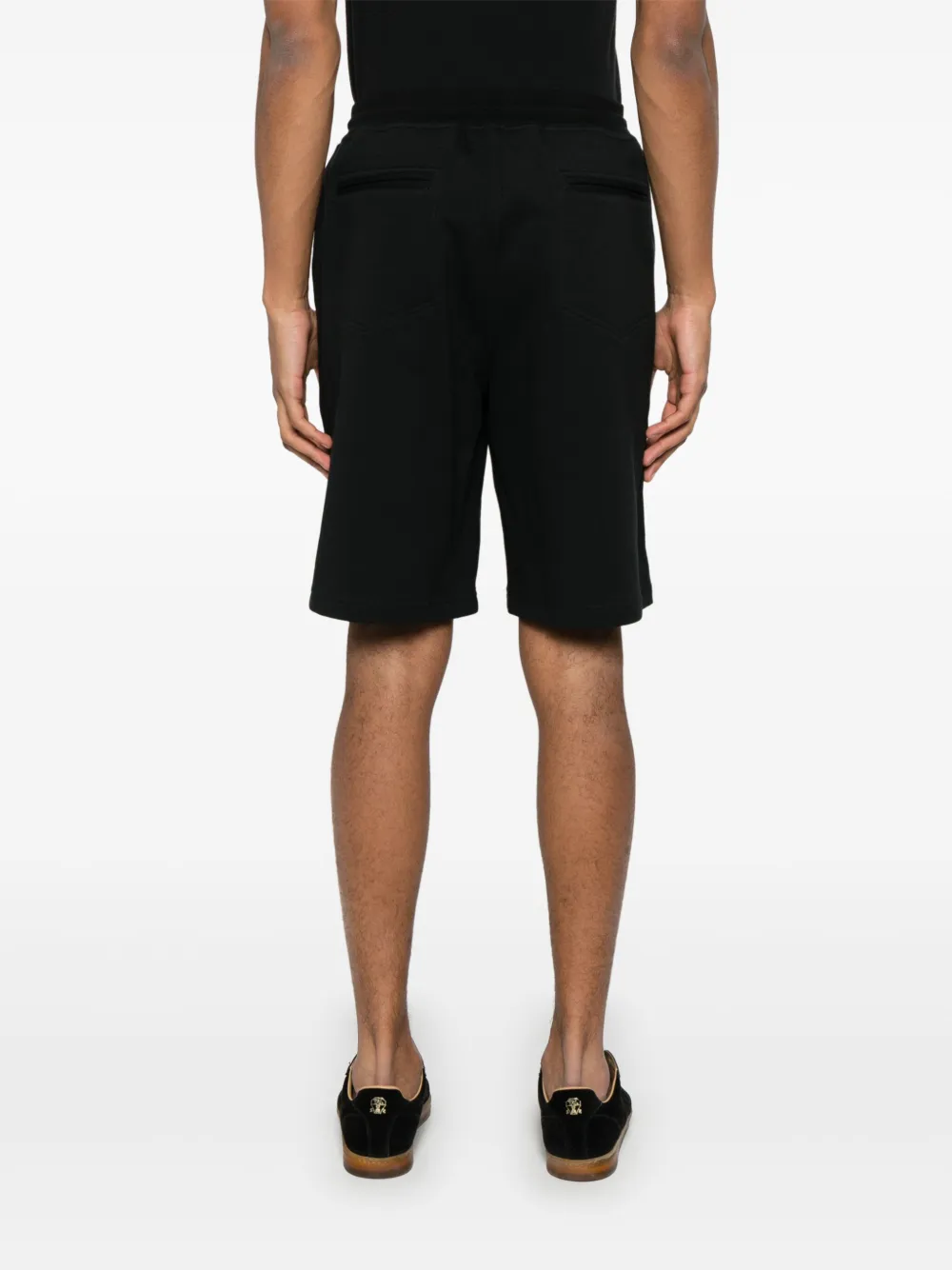 Brunello Cucinelli Shorts met trekkoord Zwart