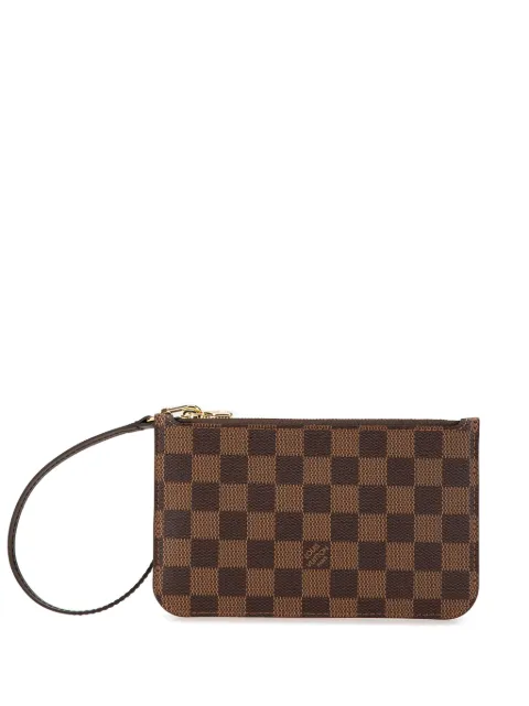 Louis Vuitton Pre-Owned 2021-2024 Damier Ebene Neverfull pouch