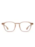 Garrett Leight Markus square-frames glasses - Pink