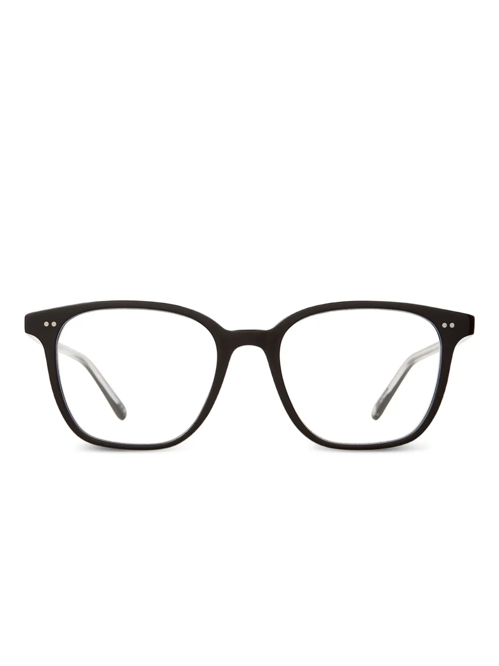 Garrett Leight Carina bril met vierkant montuur Zwart