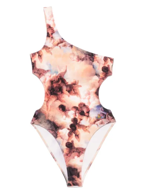 Vivienne Westwood One Shoulder swimsuit 