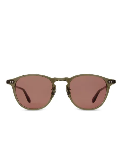 Garrett Leight Runde Hampton Sonnenbrille