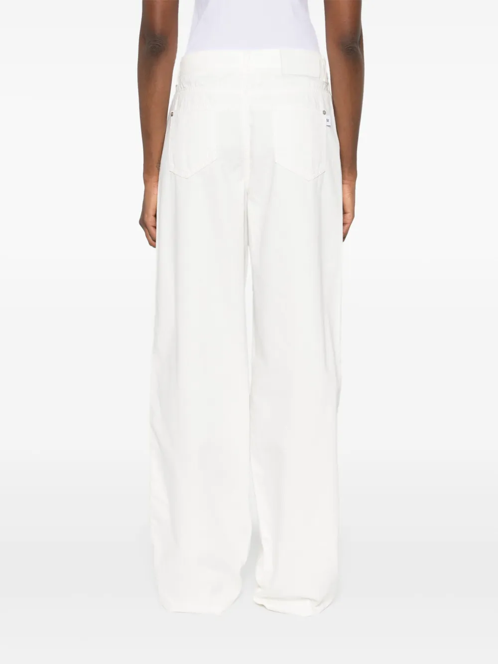 Ermanno Scervino Jeans met logopatch Wit