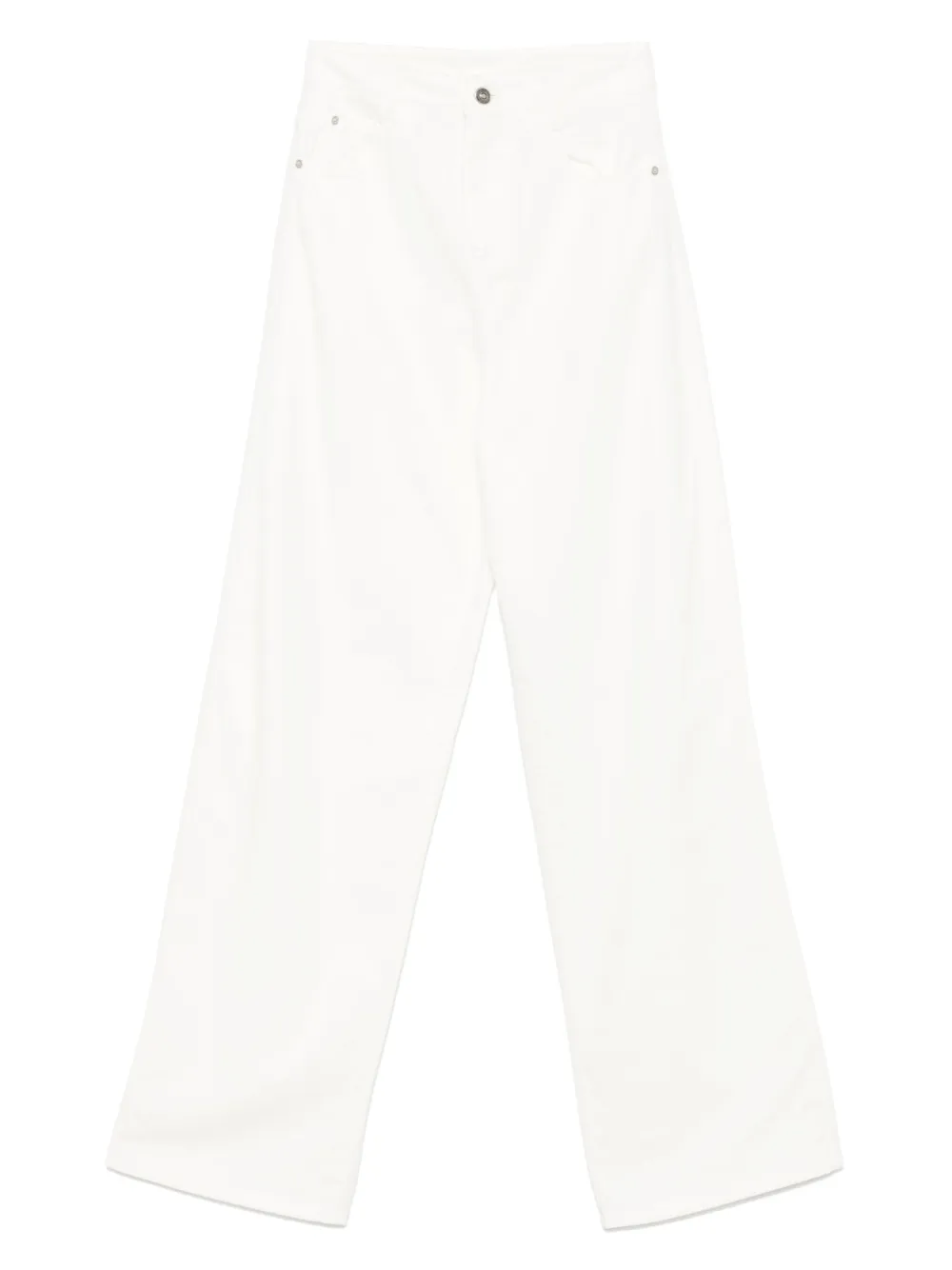 Ermanno Scervino Jeans met logopatch Wit