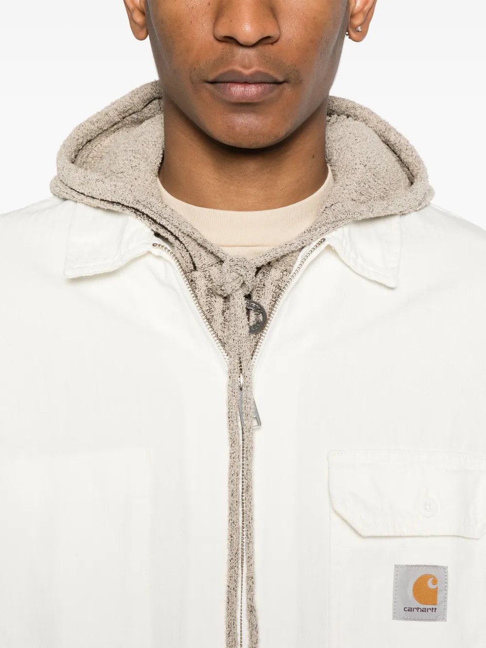 Carhartt WIP Rainer shirtjack Wit