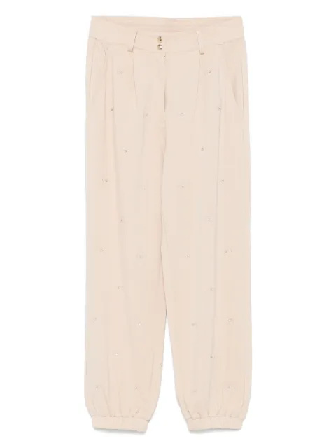 LIU JO logo-embroidered track pants