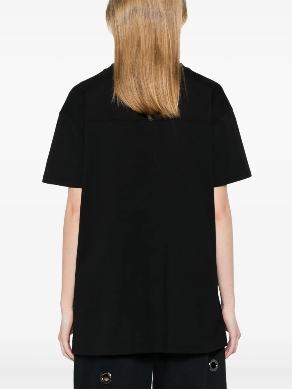 TWINSET T-shirt verfraaid met stras Zwart
