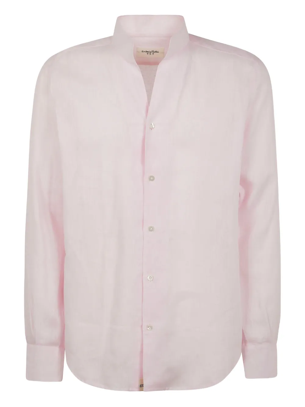 Tintoria Mattei camisa de lino | rosado | Image 1
