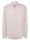 Tintoria Mattei linen shirt - Pink