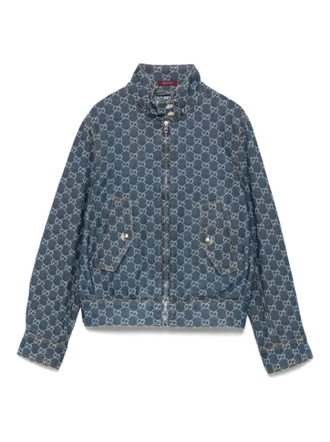 Gucci GG-jacquard denim jacket