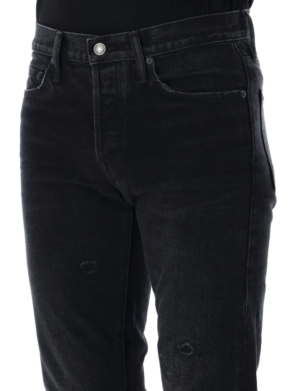 Tom Ford Black Slim-fit Jeans In Black