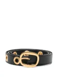 TOM FORD eyelet-detail belt - Black