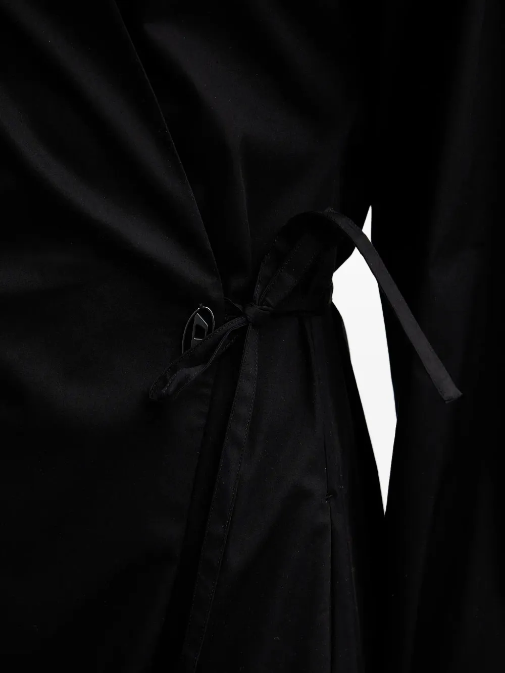 wraparound shirt dress