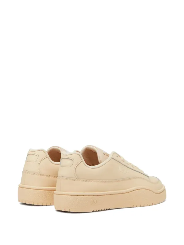 marron　0915♡ Diesel Leather Sneakers | Brown | FARFETCH ZA