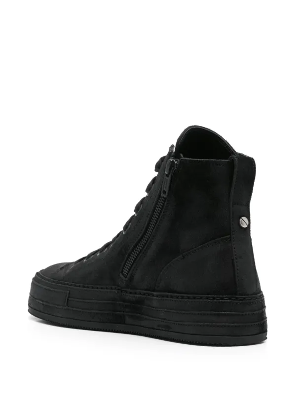 ANN DEMEULEMEESTER スニーカー Ann Demeulemeester コーティング スニーカー | ブラック