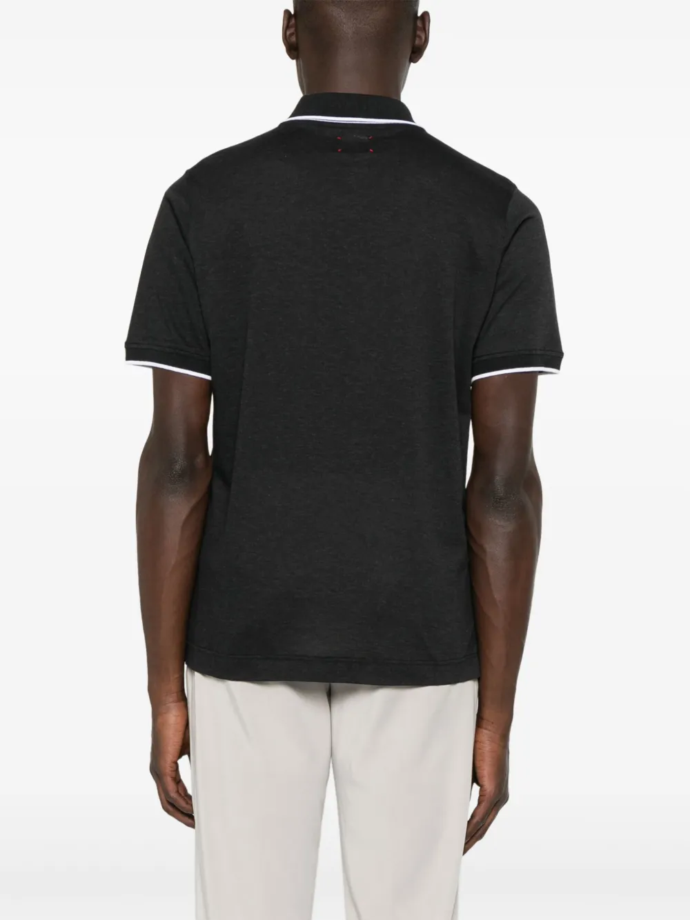 Kiton Katoenen poloshirt Grijs