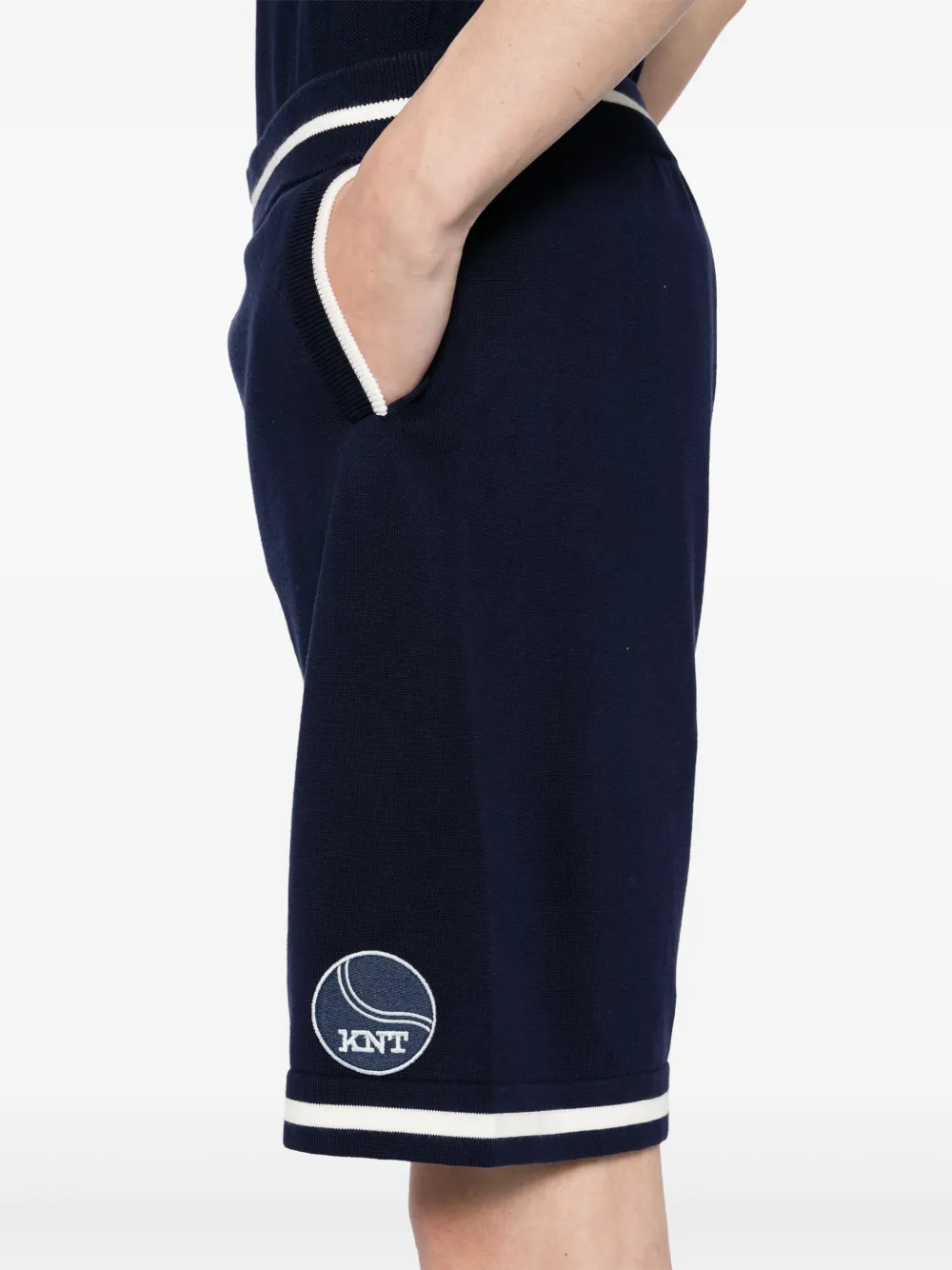Kiton Knt shorts Blauw
